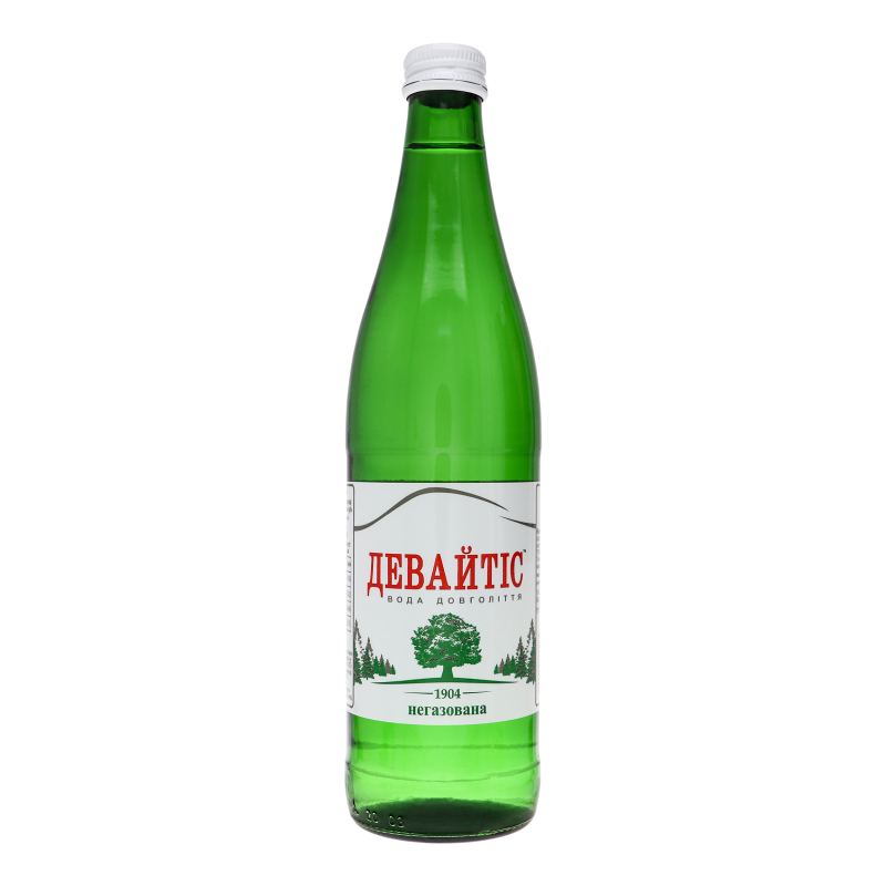 Вода питна ДЕВАЙТІС, негазована, 0,5л